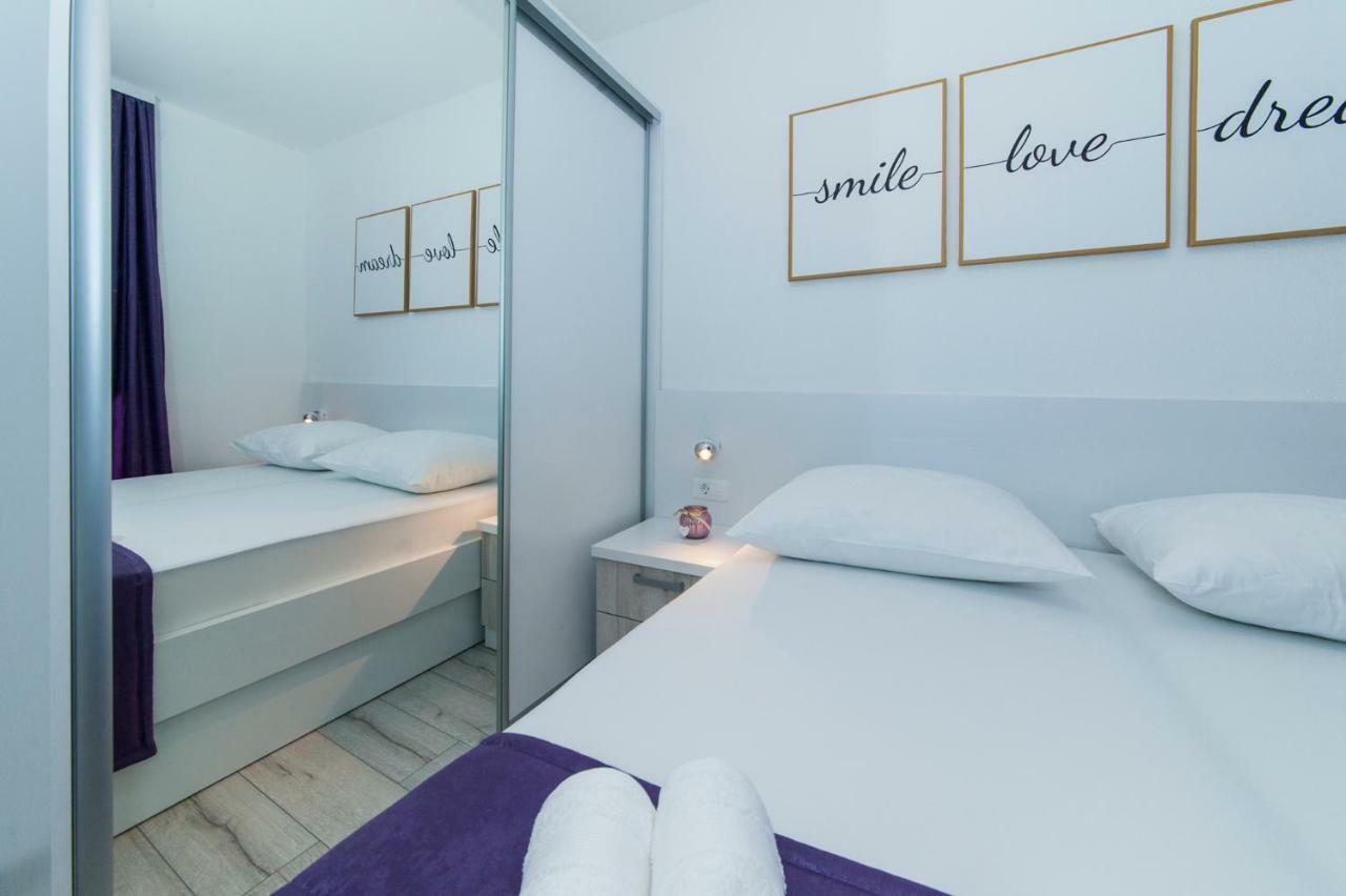Apartmani Spiline - Mia Baška Voda Dış mekan fotoğraf