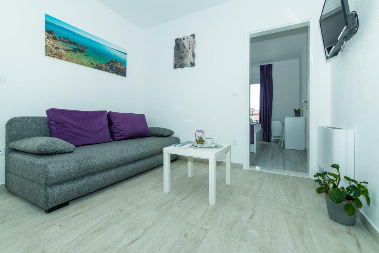 Apartmani Spiline - Mia Baška Voda Dış mekan fotoğraf