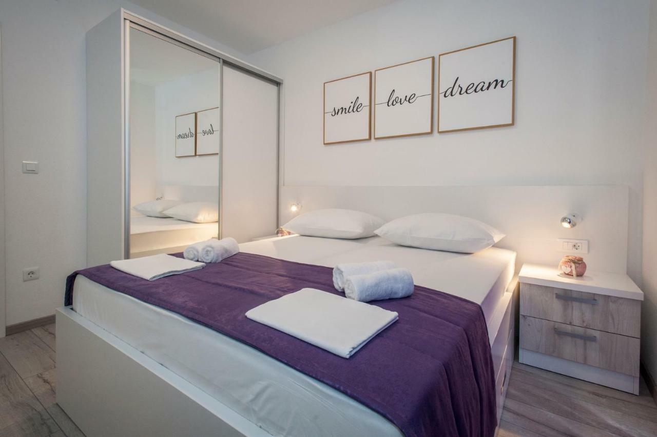 Apartmani Spiline - Mia Baška Voda Dış mekan fotoğraf