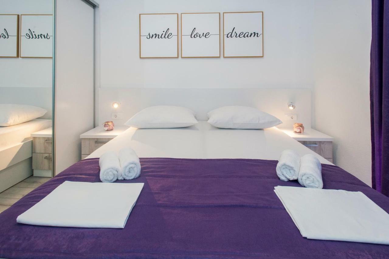 Apartmani Spiline - Mia Baška Voda Dış mekan fotoğraf